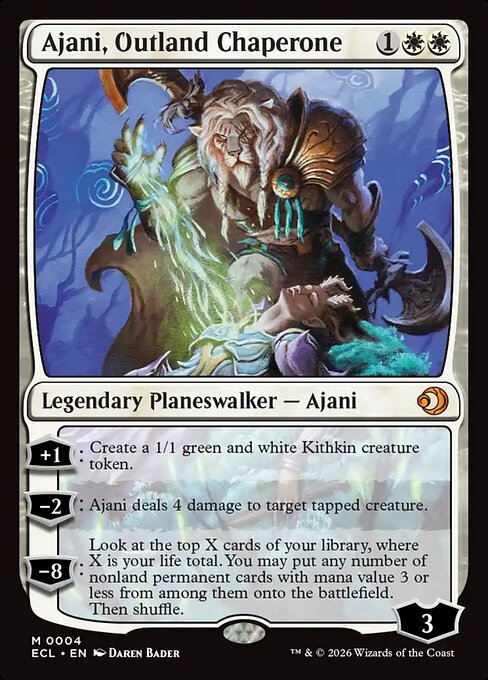 Ajani, Outland Chaperone - Lorwyn Eclipsed