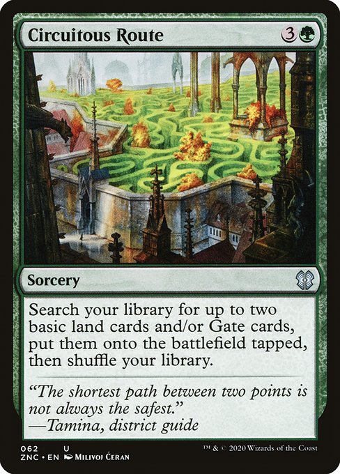 Circuitous Route - Zendikar Rising Commander