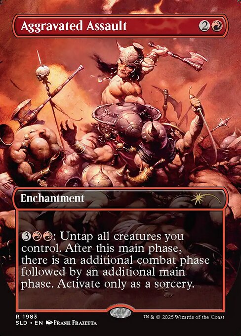 Aggravated Assault - Secret Lair Drop - Borderless