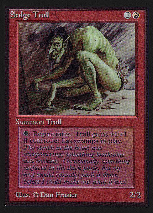 Sedge Troll - Collectors' Edition