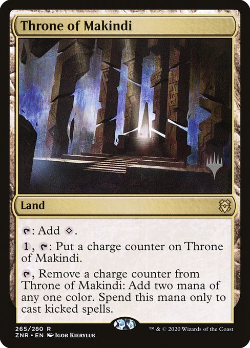 Throne of Makindi - Zendikar Rising Promos