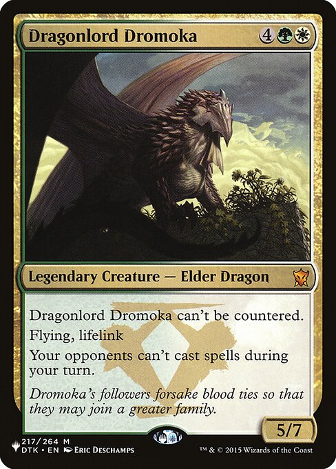 Dragonlord Dromoka - The List