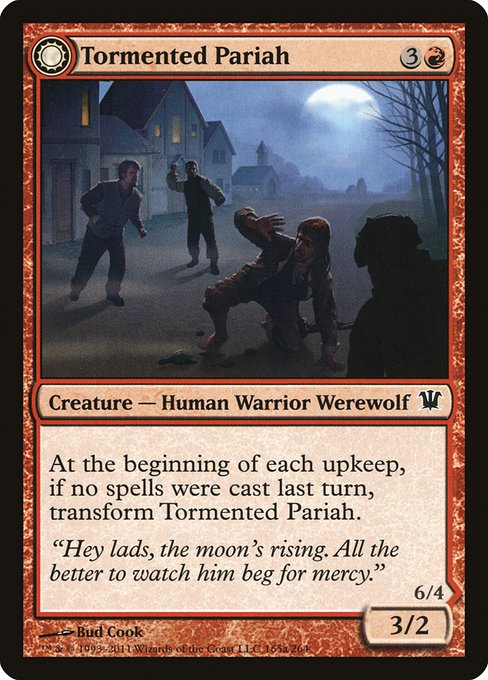 Tormented Pariah // Rampaging Werewolf - Innistrad