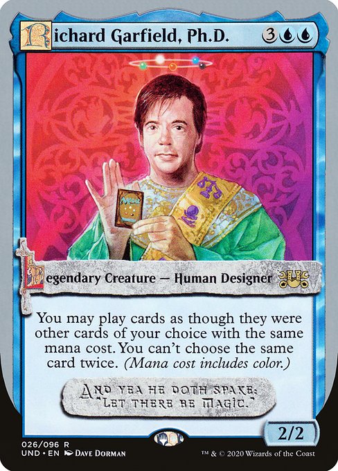 Richard Garfield, Ph.D. - Unsanctioned