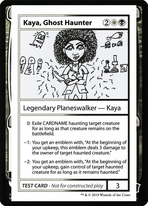 Kaya, Ghost Haunter - Mystery Booster Playtest Cards 2021