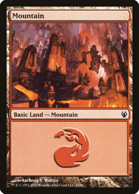 Mountain - Duel Decks: Izzet vs. Golgari