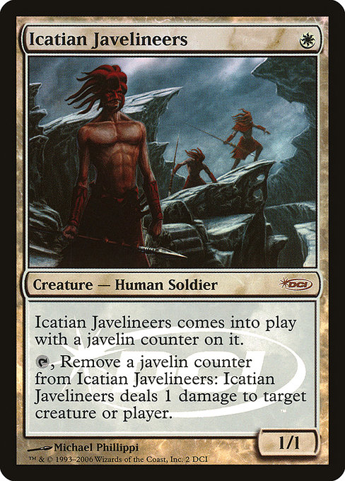 Icatian Javelineers - DCI Promos - Promo Foil