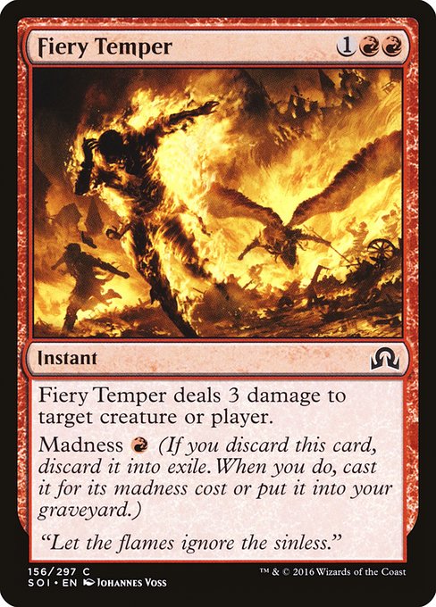 Fiery Temper - Shadows over Innistrad