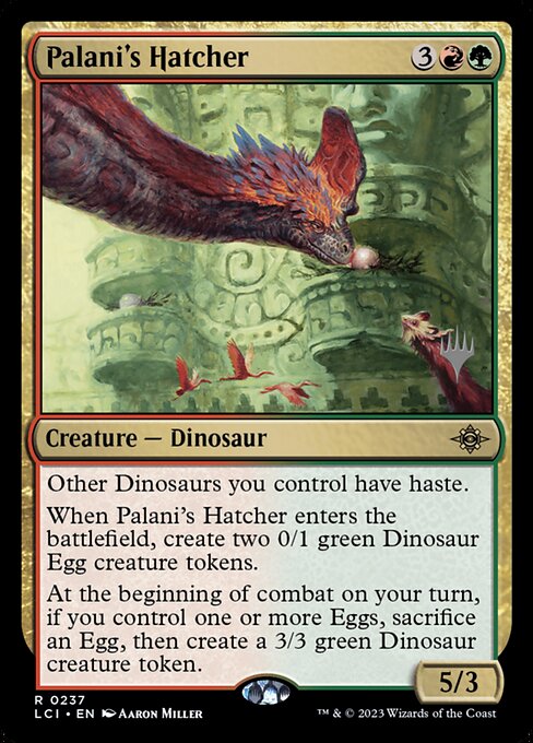 Palani's Hatcher - The Lost Caverns of Ixalan Promos