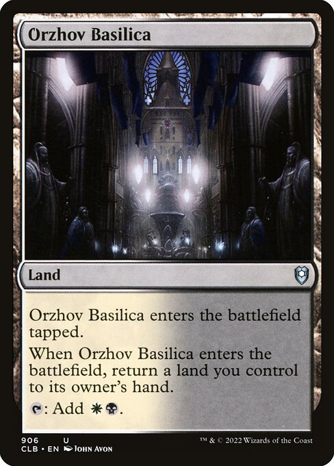 Orzhov Basilica - Commander Legends: Battle for Baldur's Gate