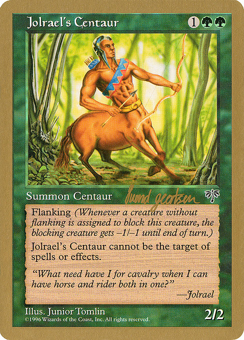 Jolrael's Centaur - World Championship Decks 1997