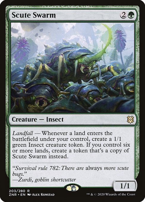 Scute Swarm - Zendikar Rising