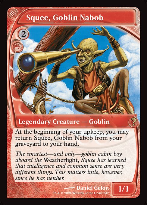 Squee, Goblin Nabob - Mystery Booster 2 - Promo Foil