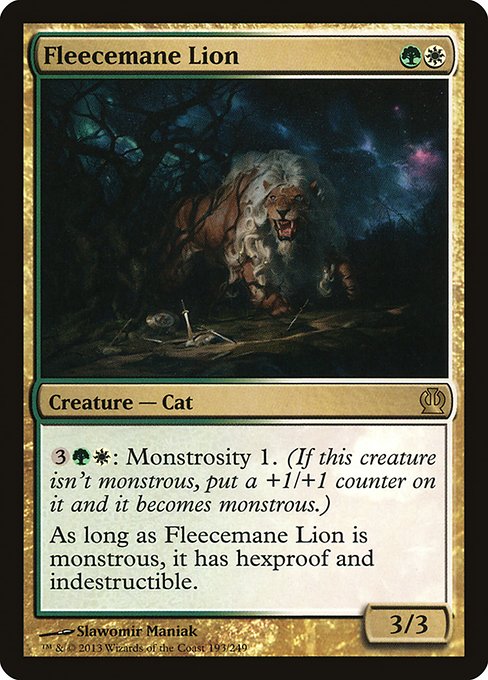 Fleecemane Lion - Theros