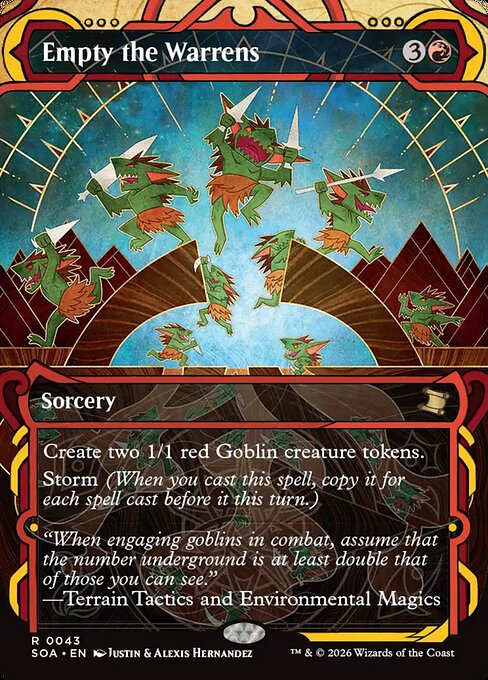 Empty the Warrens - Secrets of Strixhaven Mystical Archive - Showcase