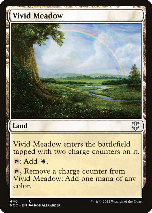 Vivid Meadow - New Capenna Commander