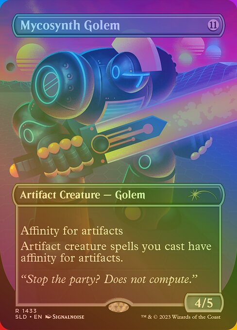 Mycosynth Golem - Secret Lair Drop - Promo Foil