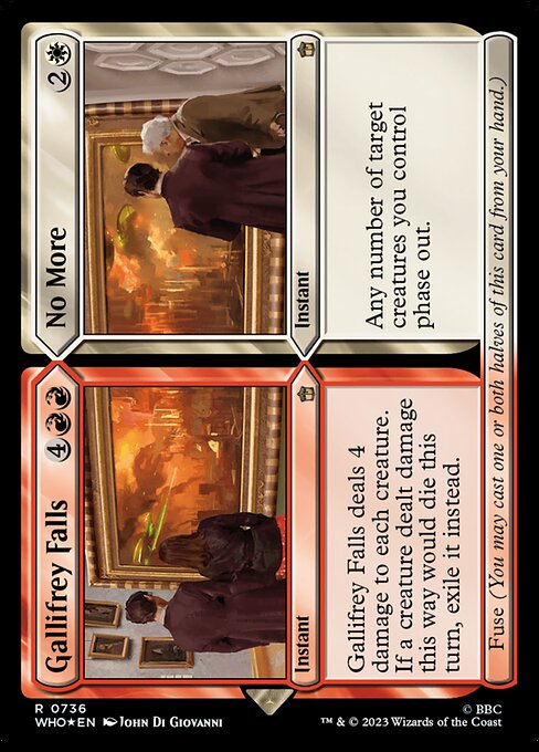Gallifrey Falls // No More - Doctor Who - Surge Foil