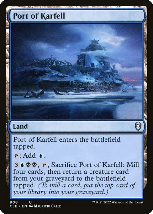 Port of Karfell - Commander Legends: Battle for Baldur's Gate