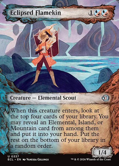 Eclipsed Flamekin - Lorwyn Eclipsed - Showcase