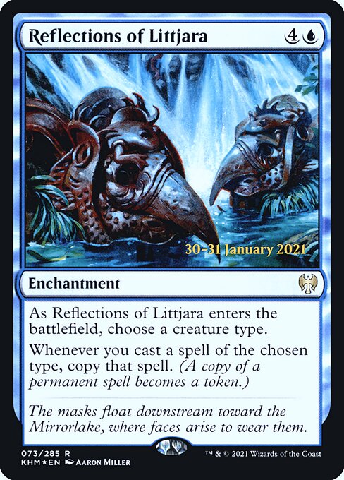 Reflections of Littjara - Kaldheim Promos - Promo Foil