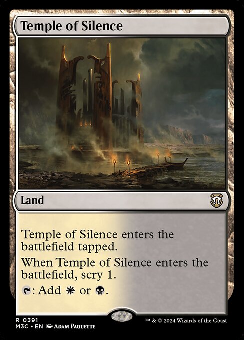 Temple of Silence - Modern Horizons 3 Commander