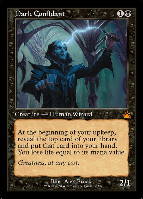 Dark Confidant - Ravnica Remastered