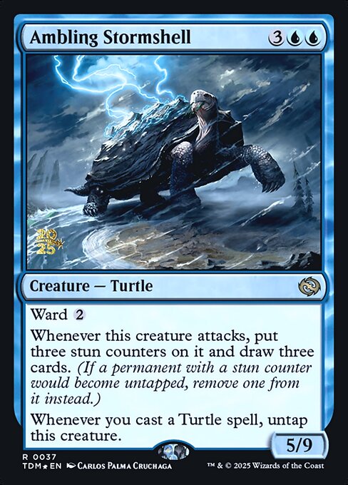 Ambling Stormshell - Tarkir: Dragonstorm Promos