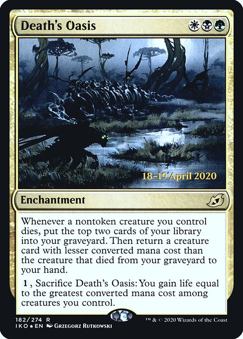 Death's Oasis - Ikoria: Lair of Behemoths Promos