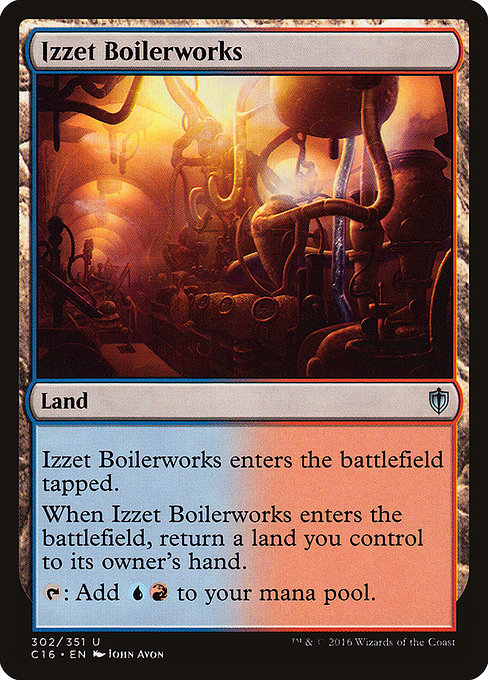 Izzet Boilerworks - Commander 2016