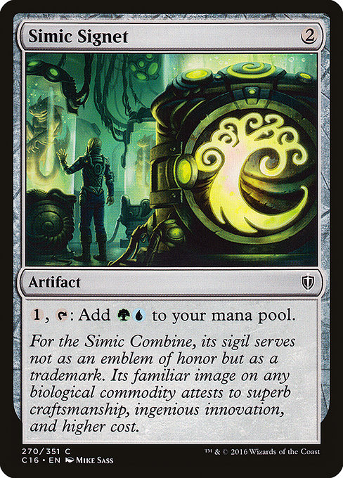 Simic Signet - Commander 2016