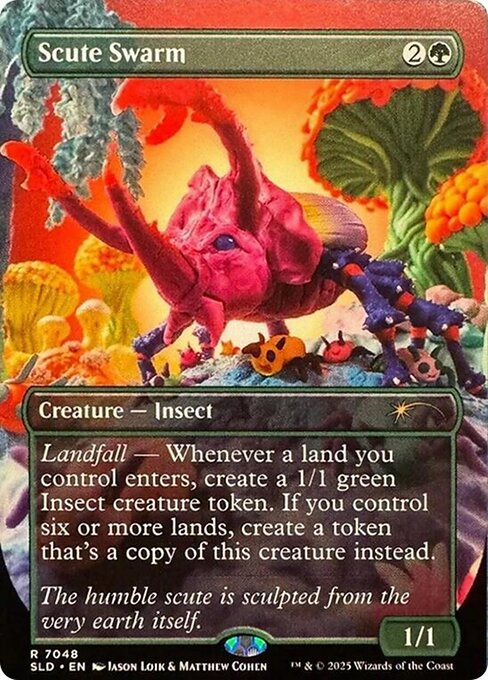 Scute Swarm - Secret Lair Drop - Borderless