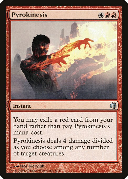 Pyrokinesis - Duel Decks: Heroes vs. Monsters