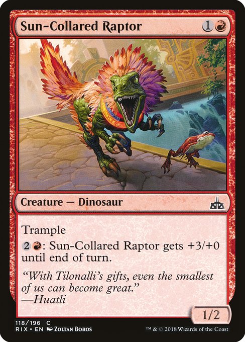 Sun-Collared Raptor - Rivals of Ixalan