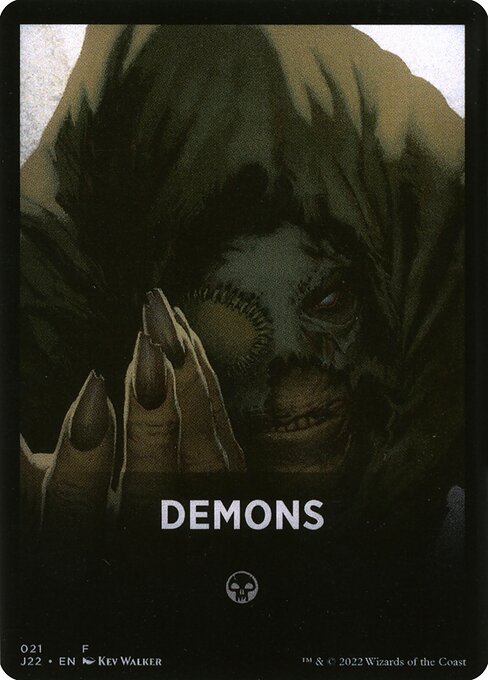 Demons - Jumpstart 2022 Front Cards