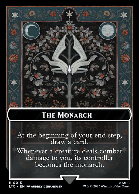 The Monarch - Tales of Middle-earth Commander Tokens