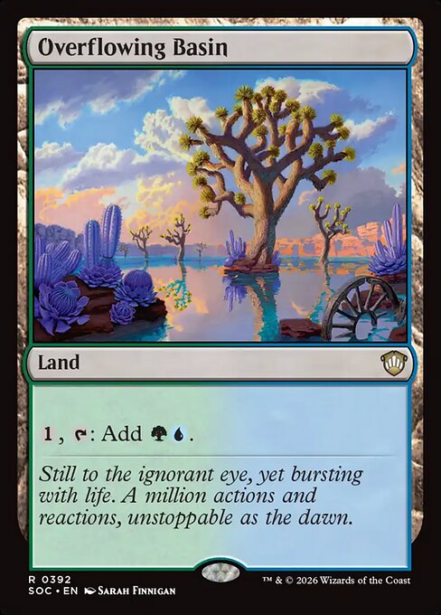 Overflowing Basin - Secrets of Strixhaven Commander