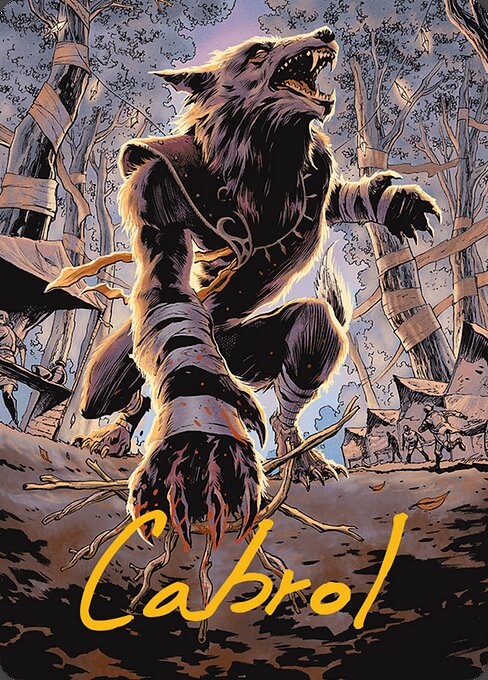 Arlinn, Embraced by the Moon - Innistrad Remastered Art Series - Borderless