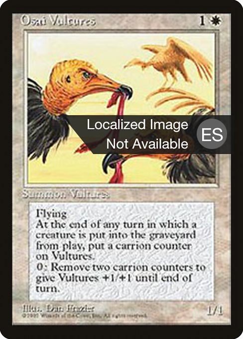 Buitres de Osai (Osai Vultures) - Fourth Edition Foreign Black Border