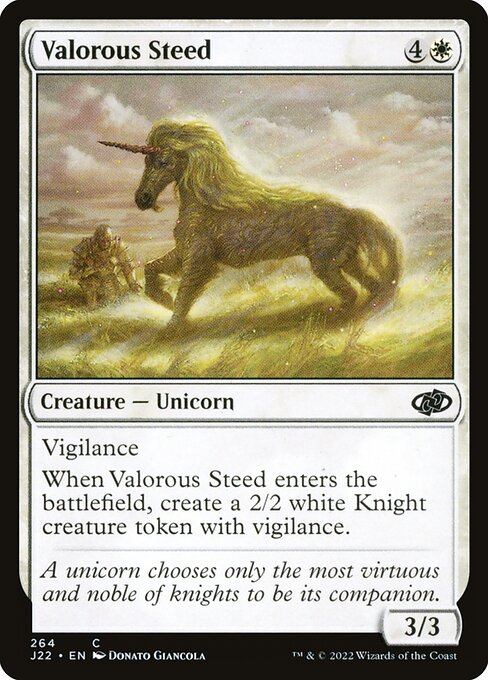 Valorous Steed - Jumpstart 2022