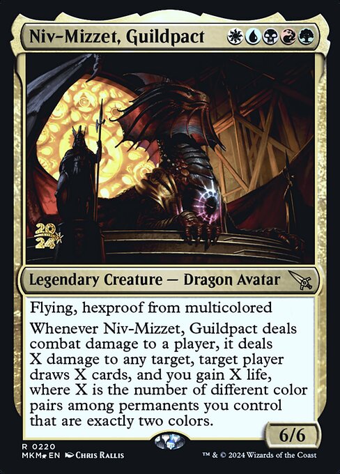 Niv-Mizzet, Guildpact - Murders at Karlov Manor Promos