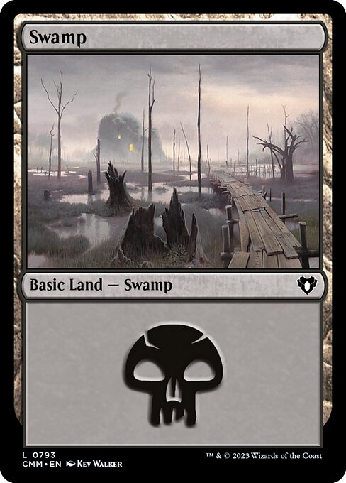 Swamp - Commander Masters