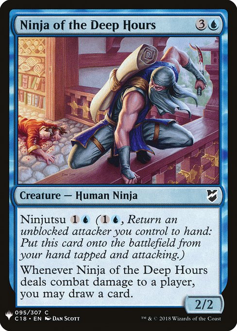 Ninja of the Deep Hours - The List