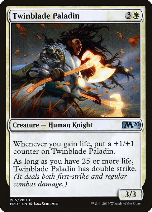 Twinblade Paladin - Core Set 2020