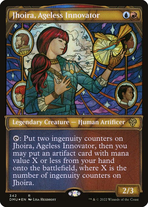 Jhoira, Ageless Innovator - Dominaria United - Textured Foil