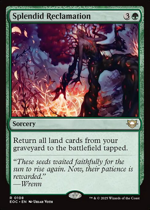 Splendid Reclamation - Edge of Eternities Commander