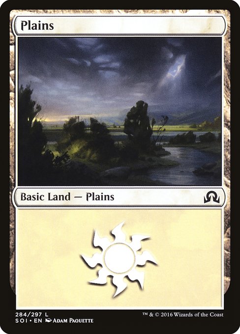 Plains - Shadows over Innistrad