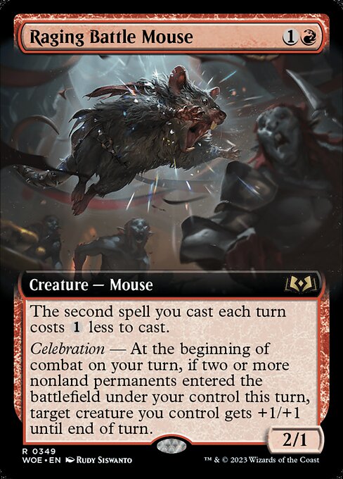 Raging Battle Mouse - Wilds of Eldraine