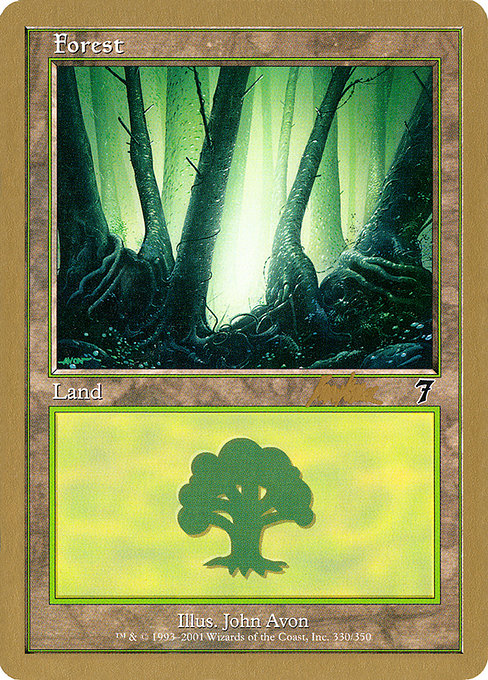 Forest - World Championship Decks 2002