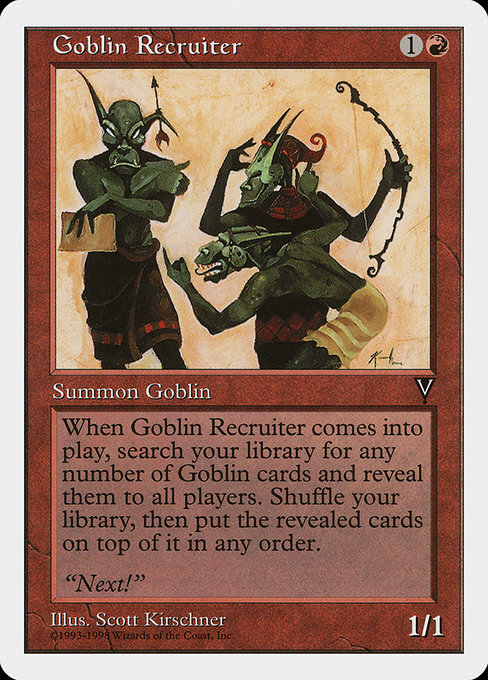 Goblin Recruiter - Anthologies